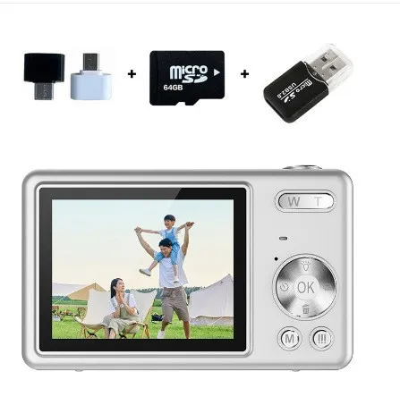 4K HD Digital Camera for Students & Home Use - Compact Mini Card Camera for Photography & Video Recording thumbnail 7