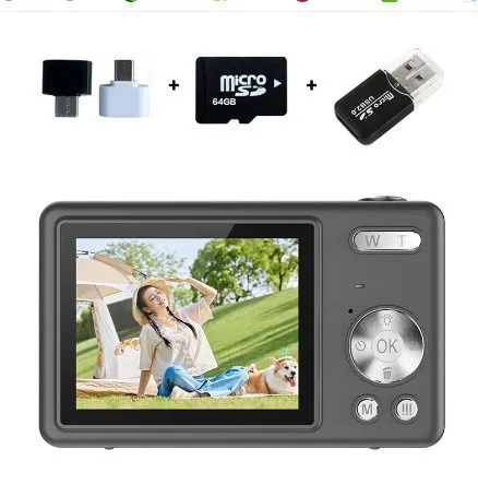 4K HD Digital Camera for Students & Home Use - Compact Mini Card Camera for Photography & Video Recording thumbnail 10