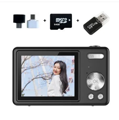 4K HD Digital Camera for Students & Home Use - Compact Mini Card Camera for Photography & Video Recording thumbnail 6