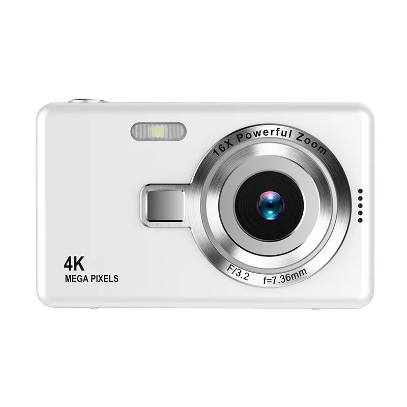 4K HD Digital Camera for Students & Home Use - Compact Mini Card Camera for Photography & Video Recording thumbnail 4