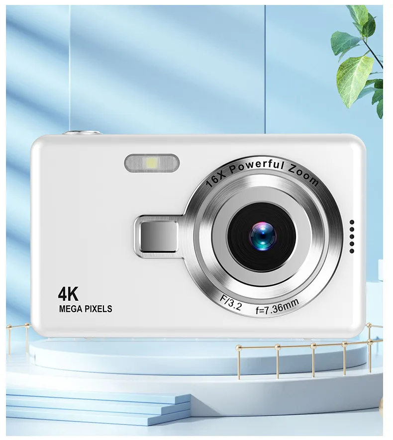 4K HD Digital Camera for Students & Home Use - Compact Mini Card Camera for Photography & Video Recording showcase 7