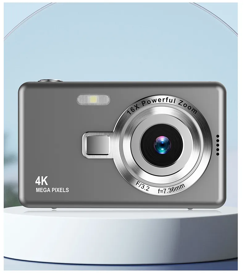 4K HD Digital Camera for Students & Home Use - Compact Mini Card Camera for Photography & Video Recording showcase 6
