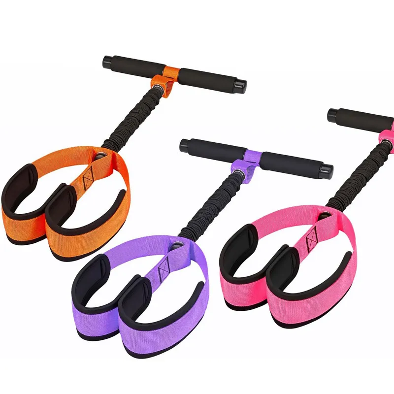 Multifunctional Foot Pedal Resistance Band Pull Rope - Home Gym Fitness Equipment for Abdominal Muscle Training, Leg Exercise, and Body Stretching thumbnail 2