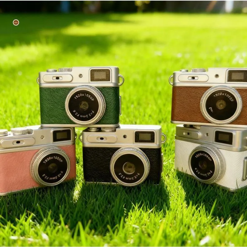 Kids Digital Camera, Retro Style Mini Camera for Children, Portable Outdoor Sports Camera, Video Recording, Perfect for Students, Photography Gift showcase 2