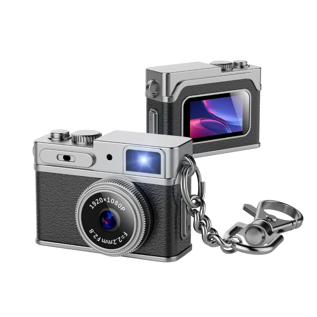 Kids Digital Camera, Retro Style Mini Camera for Children, Portable Outdoor Sports Camera, Video Recording, Perfect for Students, Photography Gift showcase 18