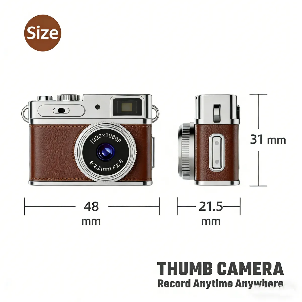 Kids Digital Camera, Retro Style Mini Camera for Children, Portable Outdoor Sports Camera, Video Recording, Perfect for Students, Photography Gift showcase 17