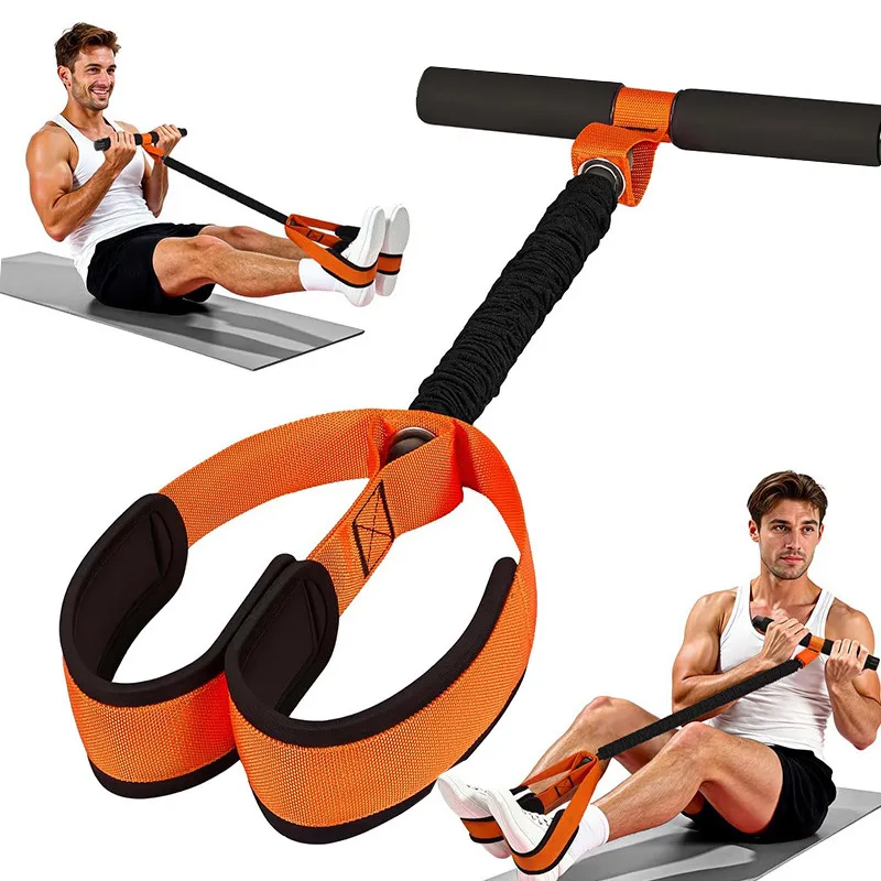 Foot Pedal Resistance Band Pull Rope - Multifunctional Home Gym Fitness Equipment for Leg, Abdominal, and Arm Muscle Training - Elastic Exercise Rope showcase 5