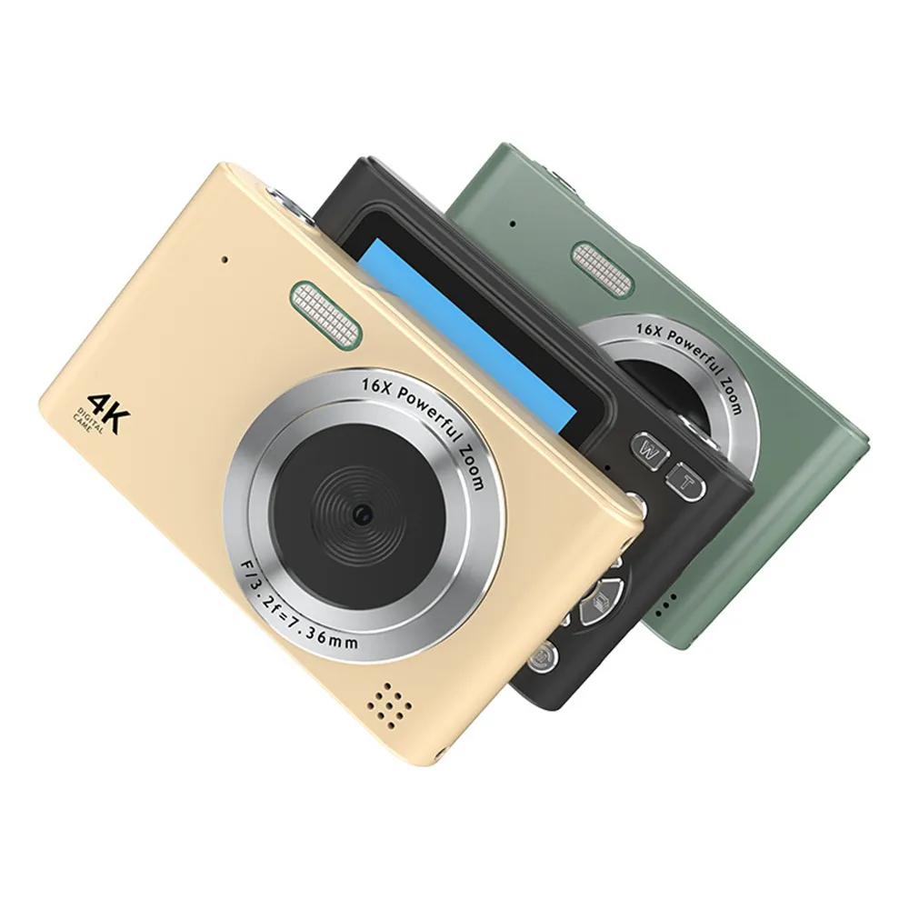 4K Digital Camera for Students, Entry-Level Retro CCD Camera, High-Value Mini Portable Camera for Photography, Wholesale Gift Idea thumbnail 3