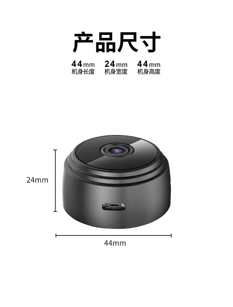 A9 Mini WiFi Camera HD 1080P Wireless Security Camera with Night Vision and Motion Detection for Home Surveillance showcase 7