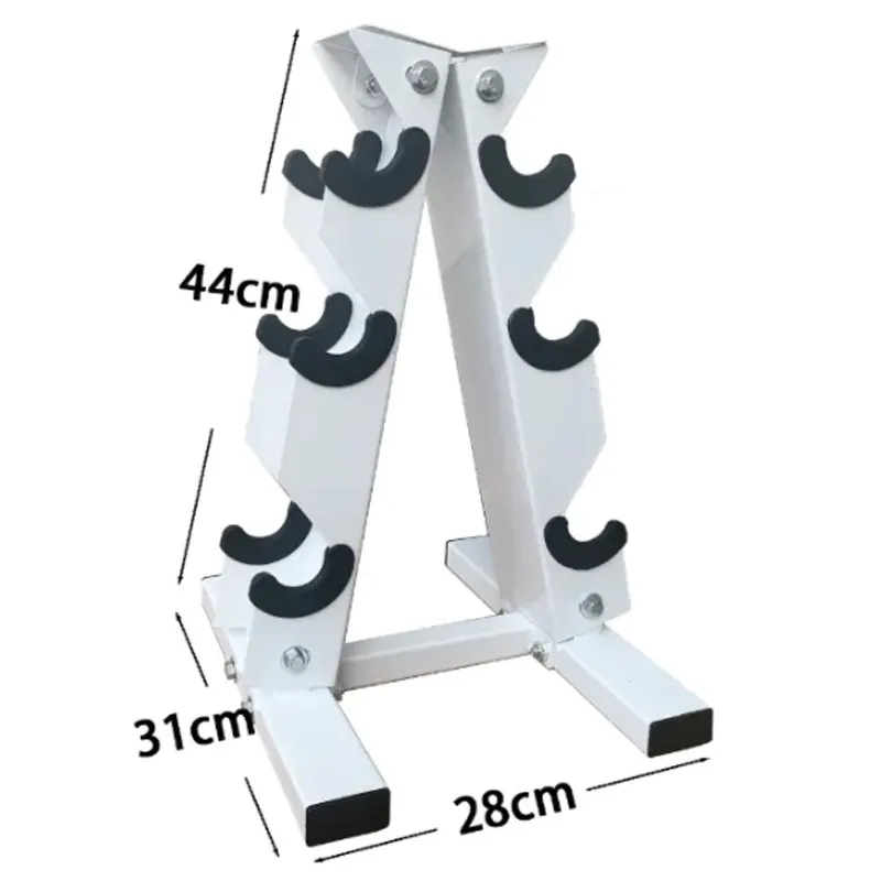 Dumbbell Rack Stand Heavy Duty Steel for Home Gym, Commercial Grade Weight Storage Organizer for 3, 5, or 7 Pairs of Dumbbells, Fitness Equipment thumbnail 3