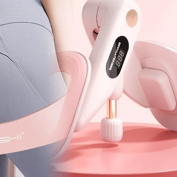 Pelvic Floor Muscle Trainer for Women - Home Exercise Equipment with Counter, Adjustable Resistance, Postpartum Recovery, Leg Slimming, Yoga, Body Shaping thumbnail 1