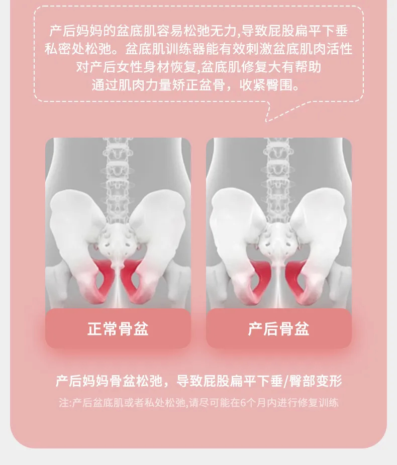 Pelvic Floor Muscle Trainer for Women - Home Exercise Equipment with Counter, Adjustable Resistance, Postpartum Recovery, Leg Slimming, Yoga, Body Shaping showcase 6