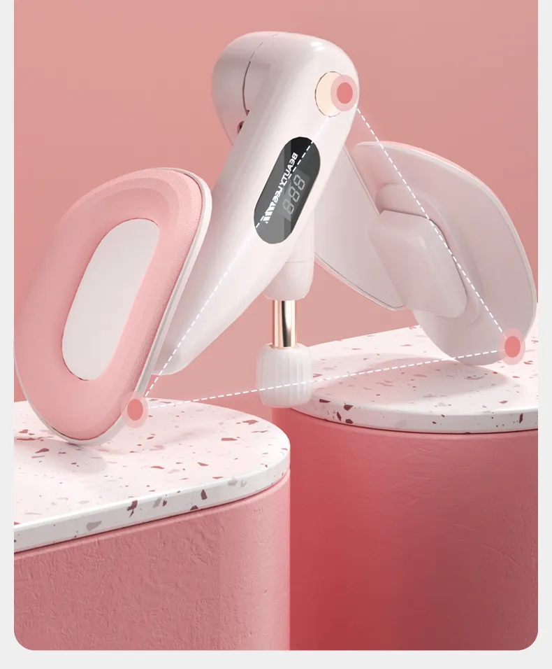 Pelvic Floor Muscle Trainer for Women - Home Exercise Equipment with Counter, Adjustable Resistance, Postpartum Recovery, Leg Slimming, Yoga, Body Shaping showcase 19