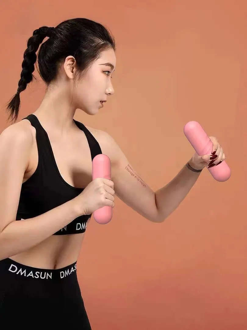 Handprint Dumbbell Set - Silicone Edge, Unisex Fitness Equipment for Household Use, Children, and Primary School Students - 2-5kg Weight Range showcase 13