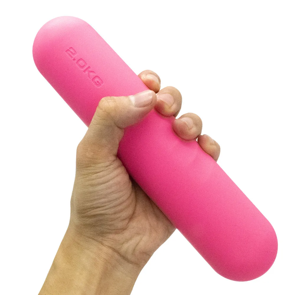 Handprint Dumbbell Set - Silicone Edge, Unisex Fitness Equipment for Household Use, Children, and Primary School Students - 2-5kg Weight Range showcase 7