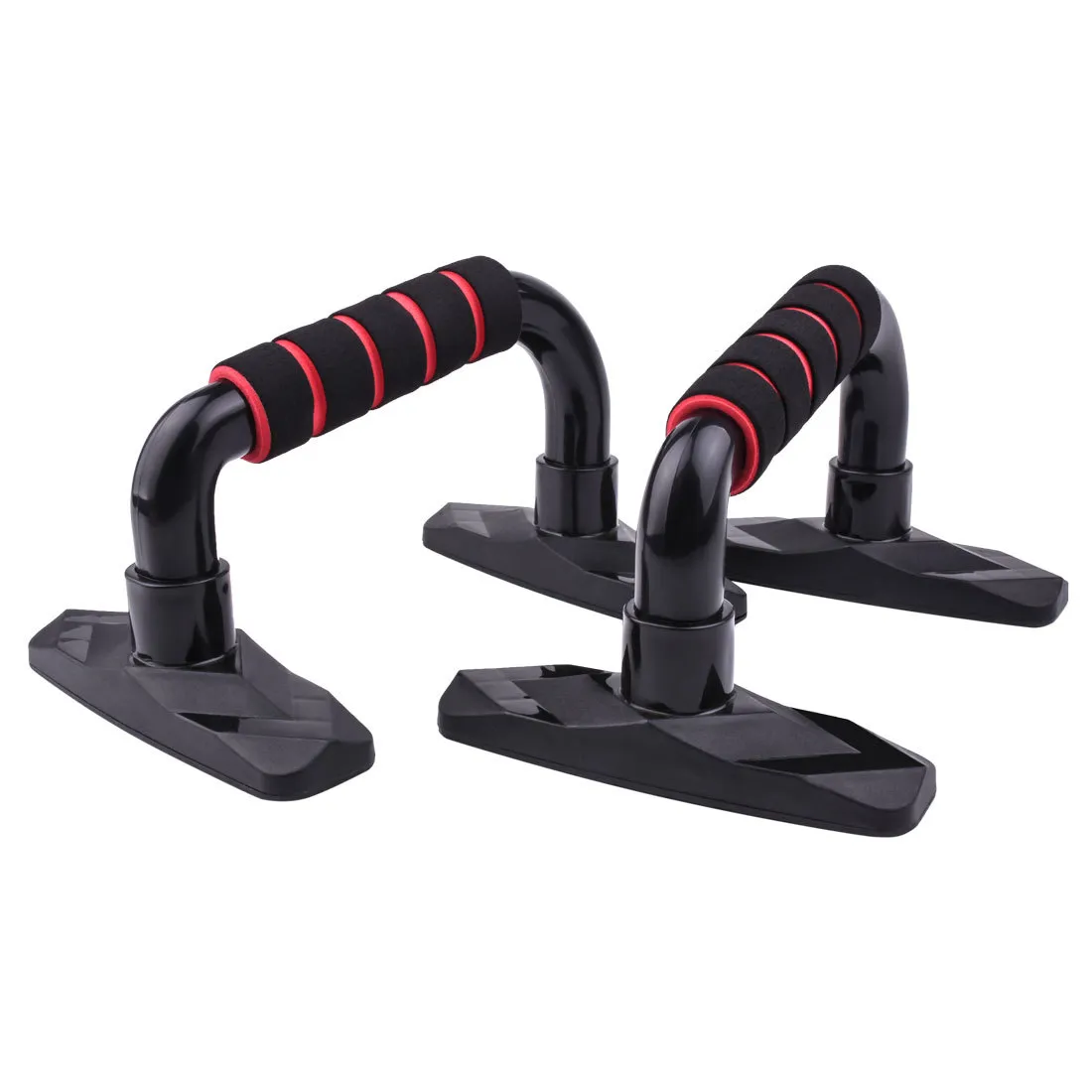 I-Shape Push-Up Bars Stands for Strength Training - Home Fitness Equipment for Chest, Shoulder, and Core Muscle Development - Portable Pushup Handles thumbnail 2