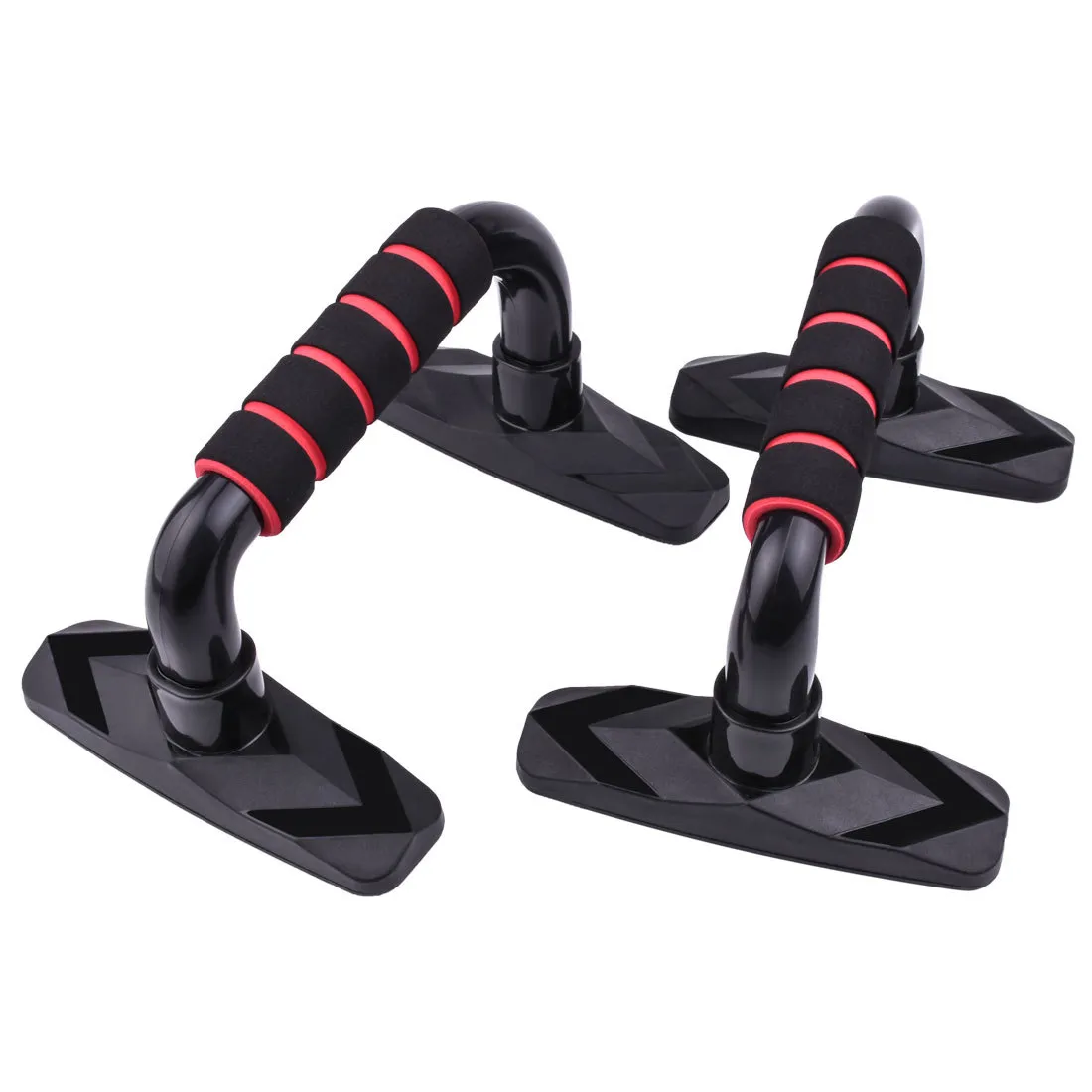 I-Shape Push-Up Bars Stands for Strength Training - Home Fitness Equipment for Chest, Shoulder, and Core Muscle Development - Portable Pushup Handles