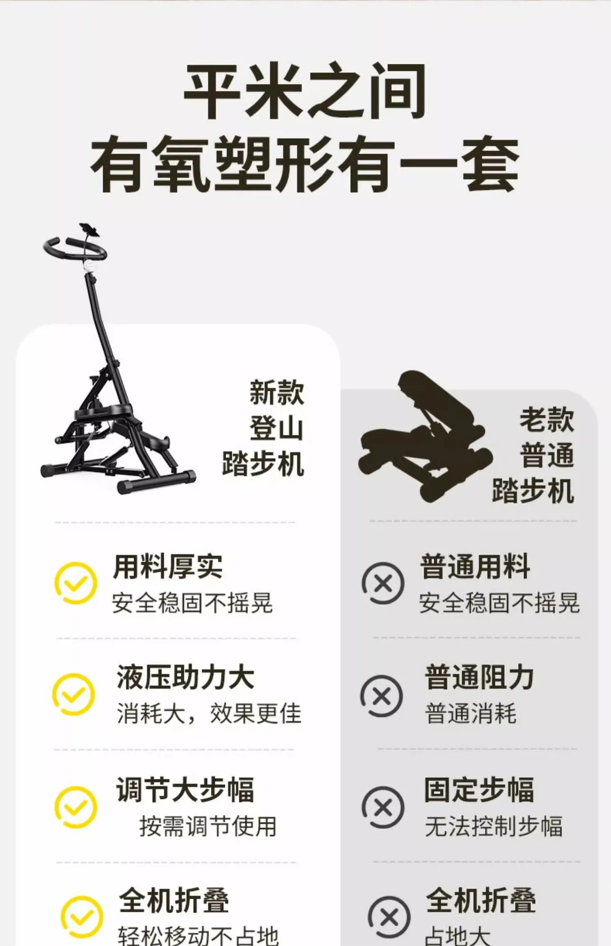 Electric Stair Climber Machine for Home Fitness & Weight Loss - Hydraulic Resistance Foot Exercise Equipment for Cardio Workout showcase 7