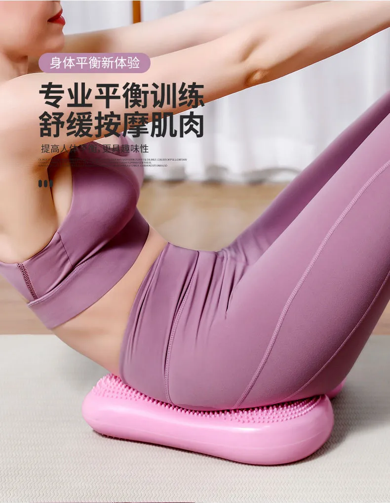 Home Stepper Exercise Machine - Multifunctional In-Situ Stepping, Silent Indoor Fitness Pedal with Inflatable Balance Cushion for Women showcase 5