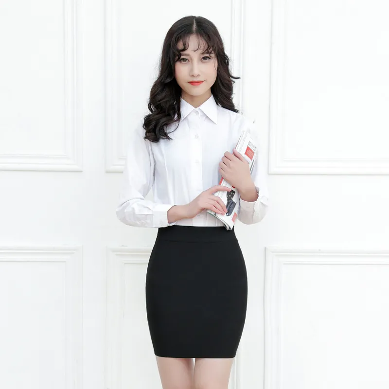 Women's Business Dress with Bag Hip Skirt, High Waist Slim Fit Short Skirt for Office Work, Plus Size Available, Spring & Summer Fashion thumbnail 6