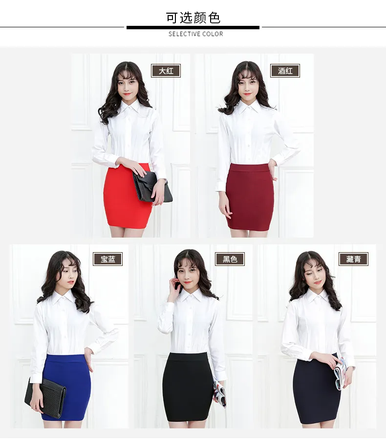 Women's Business Dress with Bag Hip Skirt, High Waist Slim Fit Short Skirt for Office Work, Plus Size Available, Spring & Summer Fashion showcase 15