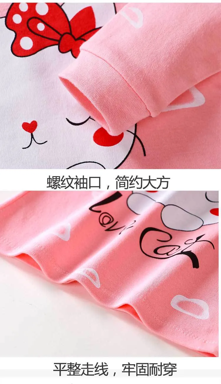 Kids Cotton Pajama Set - Soft Spring/Autumn Underwear Suit for Boys and Girls - Baby Sleepwear, Home Clothing Wholesale showcase 14