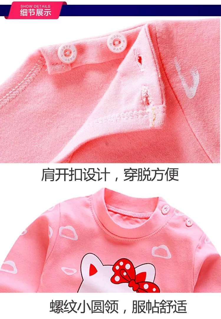 Kids Cotton Pajama Set - Soft Spring/Autumn Underwear Suit for Boys and Girls - Baby Sleepwear, Home Clothing Wholesale showcase 13