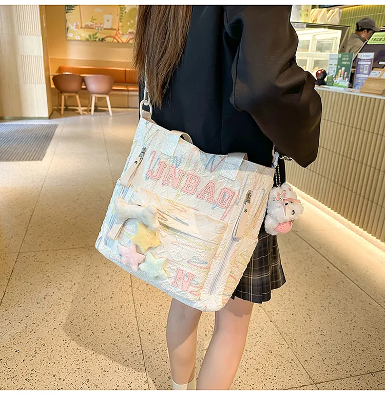 Cute Lightweight Backpack for Teenage Girls - Large Capacity Schoolbag for Junior High and High School Students - Kawaii Style Bookbag showcase 19
