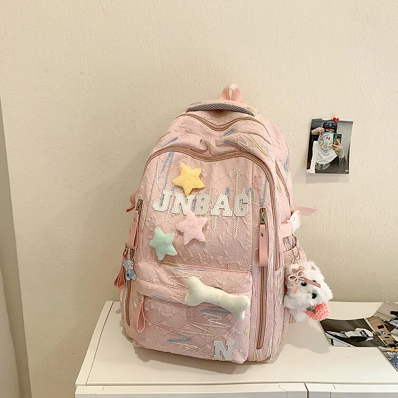 Pink - Backpack + Charm