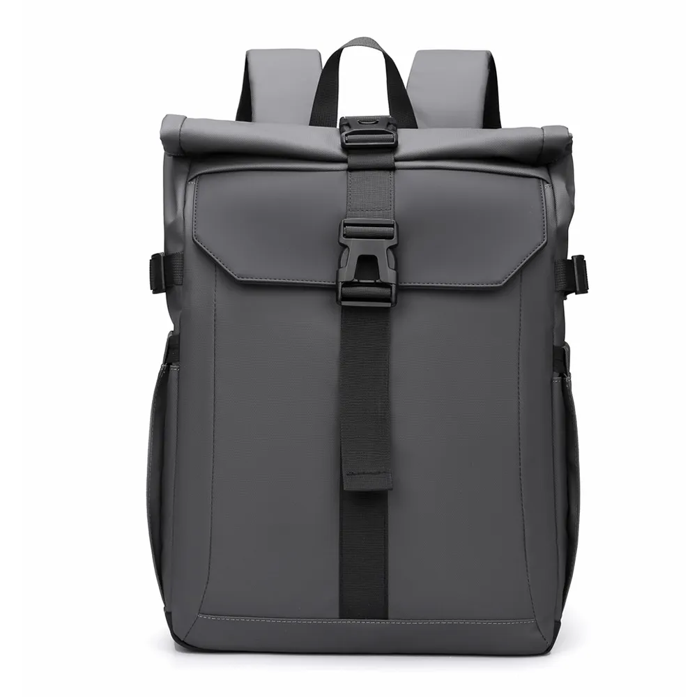 Men's Multifunctional Backpack, Simple Business Style, Large Capacity Laptop Bag, Short Trip Travel Backpack, Student School Bag thumbnail 7