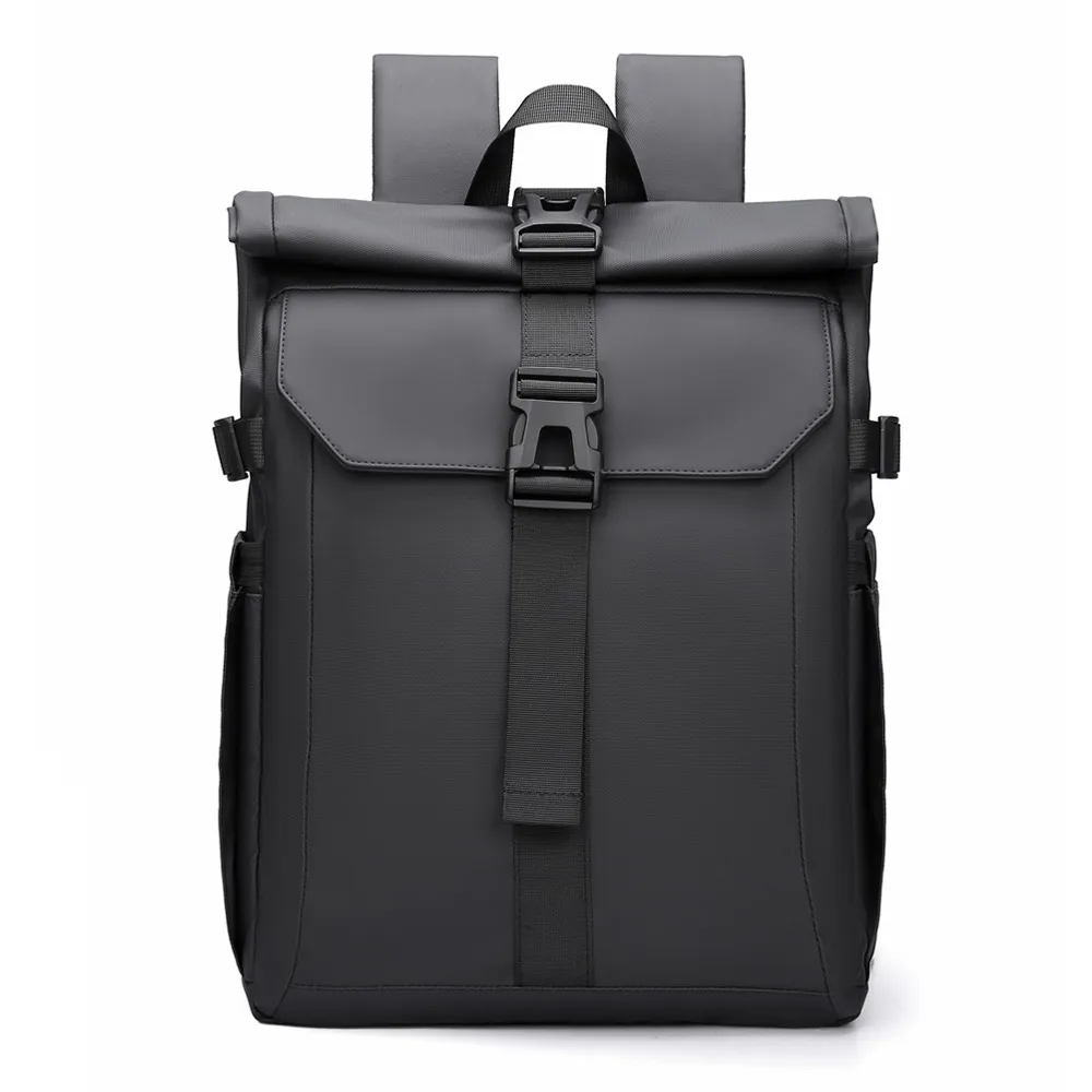 Men's Multifunctional Backpack, Simple Business Style, Large Capacity Laptop Bag, Short Trip Travel Backpack, Student School Bag thumbnail 6