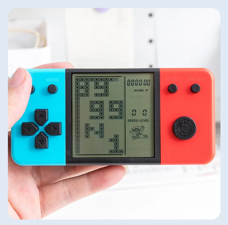 3.5 Inch Handheld Game Console - Classic Tetris & Retro Games - Portable Large Screen Gaming Device for Kids & Adults showcase 14