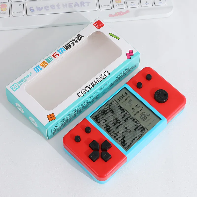 3.5 Inch Handheld Game Console - Classic Tetris & Retro Games - Portable Large Screen Gaming Device for Kids & Adults thumbnail 9
