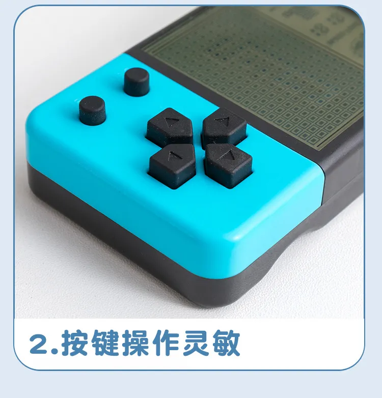 3.5 Inch Handheld Game Console - Classic Tetris & Retro Games - Portable Large Screen Gaming Device for Kids & Adults showcase 9