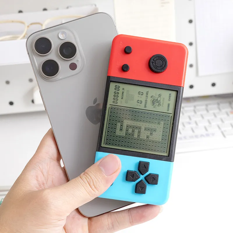 3.5 Inch Handheld Game Console - Classic Tetris & Retro Games - Portable Large Screen Gaming Device for Kids & Adults thumbnail 2