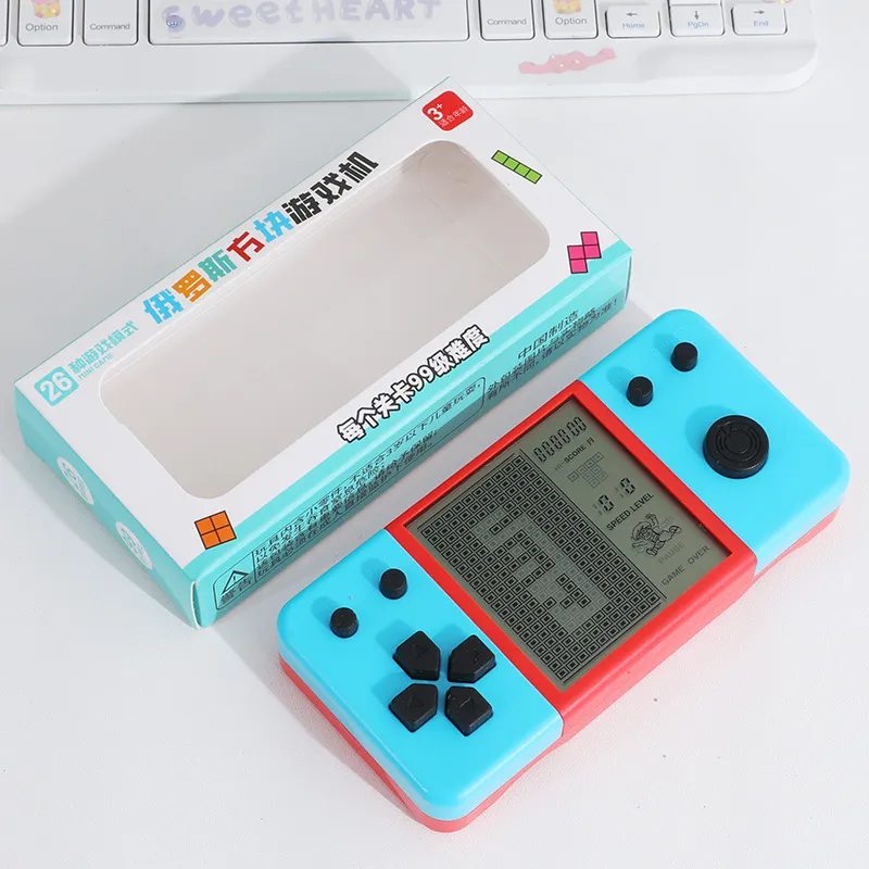 3.5 Inch Handheld Game Console - Classic Tetris & Retro Games - Portable Large Screen Gaming Device for Kids & Adults thumbnail 8