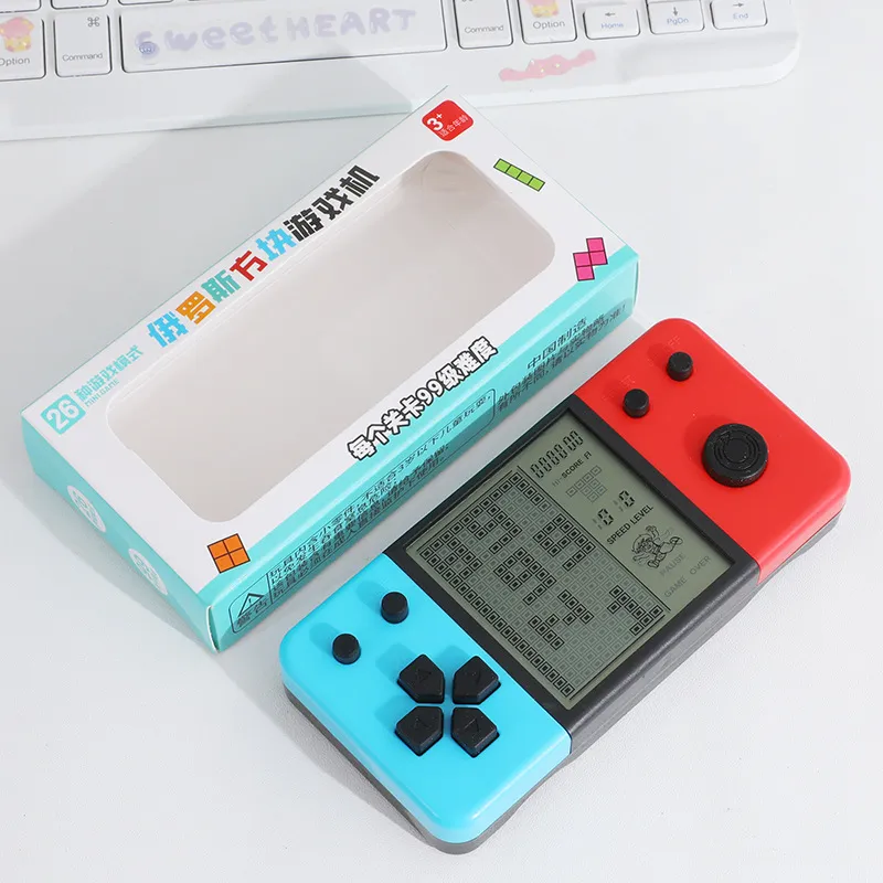 3.5 Inch Handheld Game Console - Classic Tetris & Retro Games - Portable Large Screen Gaming Device for Kids & Adults thumbnail 6