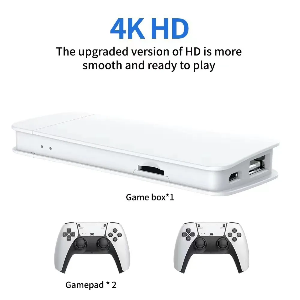 M15 4K HDMI Retro Video Game Console - Classic Arcade Games, Wireless Controllers, Two-Player Support - TV Game Box for Home Entertainment showcase 6