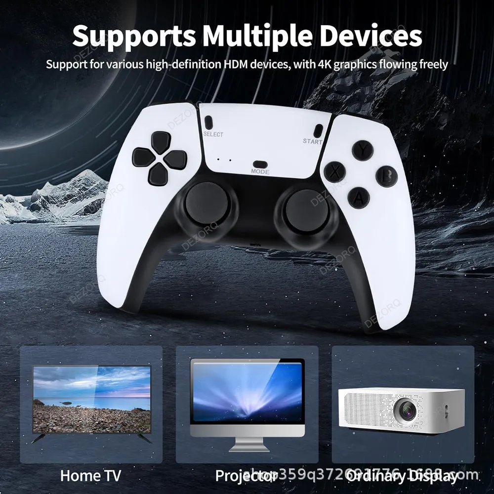 M15 4K HDMI Retro Video Game Console - Classic Arcade Games, Wireless Controllers, Two-Player Support - TV Game Box for Home Entertainment showcase 2