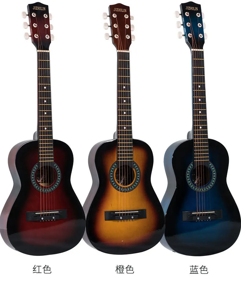 30/36 Inch Acoustic Folk Guitar for Beginners, Students, and Novices - Rounded Corner Design, Ideal Practice Instrument for Aspiring Guitarists showcase 11