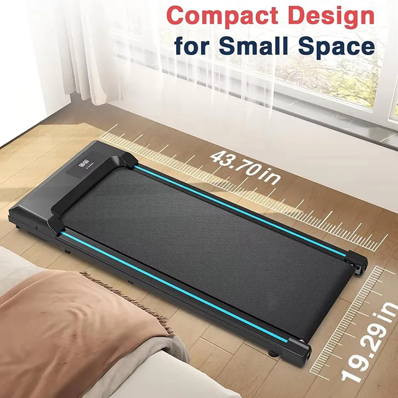 Foldable Treadmill Walking Machine - Compact Electric Indoor Fitness Equipment for Home Gym - Silent, Space-Saving Design for Cardio Workout thumbnail 4