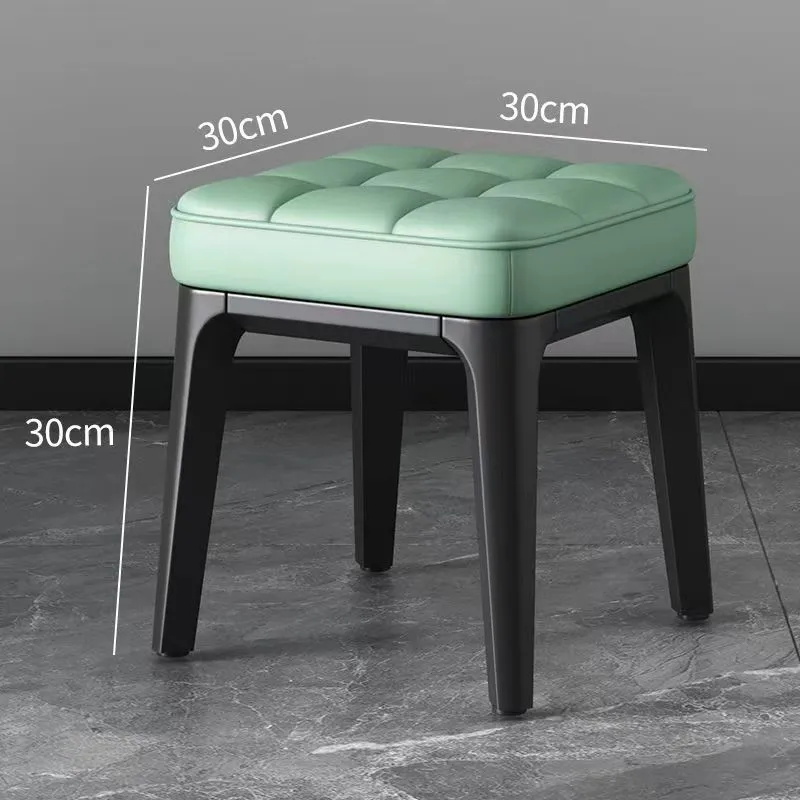 Stackable Low Stools - Versatile Seating for Living Room, Tea Table, Kids, and Home - Thickened Sofa Stools, Square Design thumbnail 9