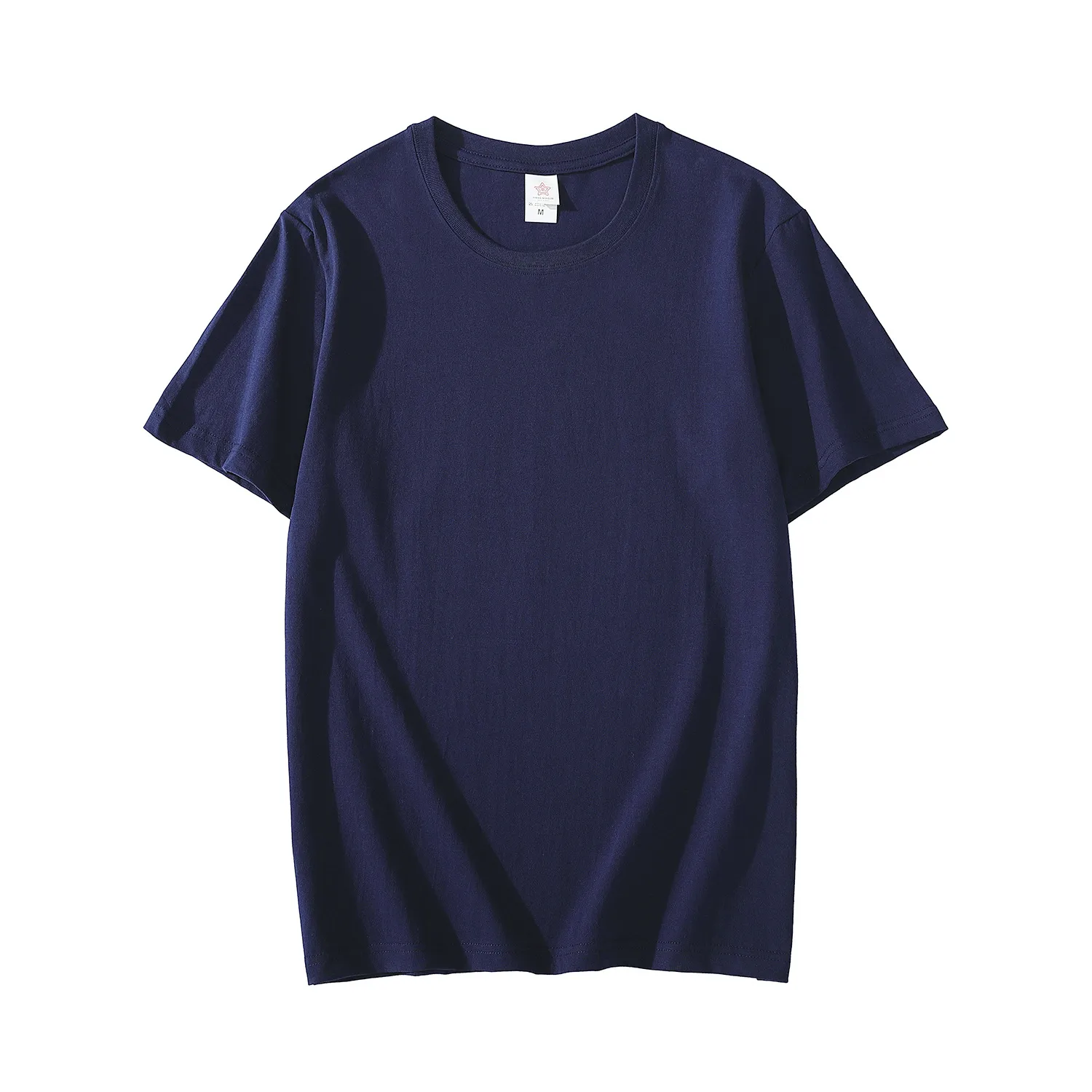 Heavyweight Cotton T-Shirt for Men and Women - Premium Quality Solid Color Crew Neck Tee - Thick, Opaque, Durable Basic Top - Perfect for Layering thumbnail 10