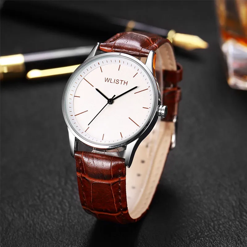 WALIS Swiss Men's Watch Large Digital Display Waterproof Quartz Wristwatch for Middle-Aged and Elderly Men thumbnail 8