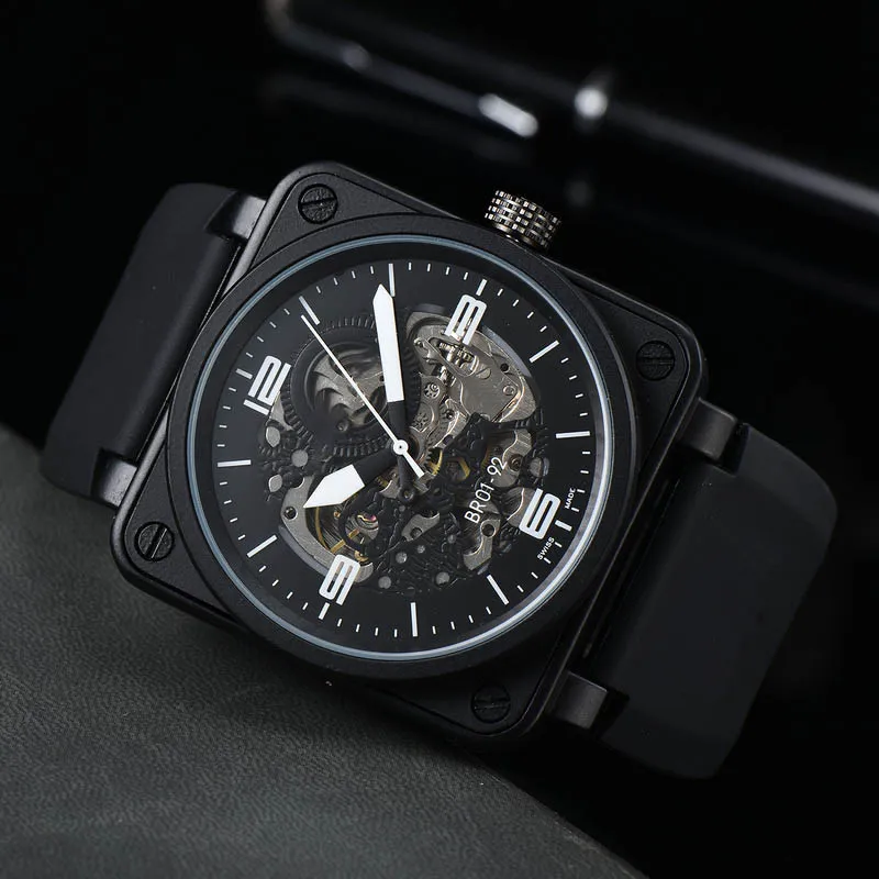 Men's Luxury Automatic Mechanical Watch - Hollow Design, Stainless Steel Wristwatch, Fashionable Business Style, High Quality Timepiece for Men showcase 4