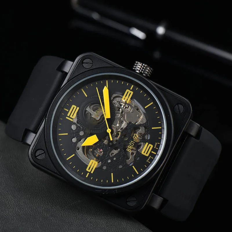 Men's Luxury Automatic Mechanical Watch - Hollow Design, Stainless Steel Wristwatch, Fashionable Business Style, High Quality Timepiece for Men showcase 7