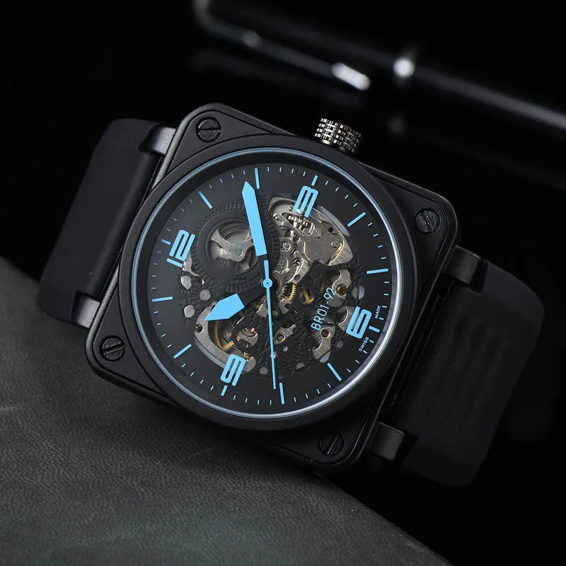 Men's Luxury Automatic Mechanical Watch - Hollow Design, Stainless Steel Wristwatch, Fashionable Business Style, High Quality Timepiece for Men showcase 3