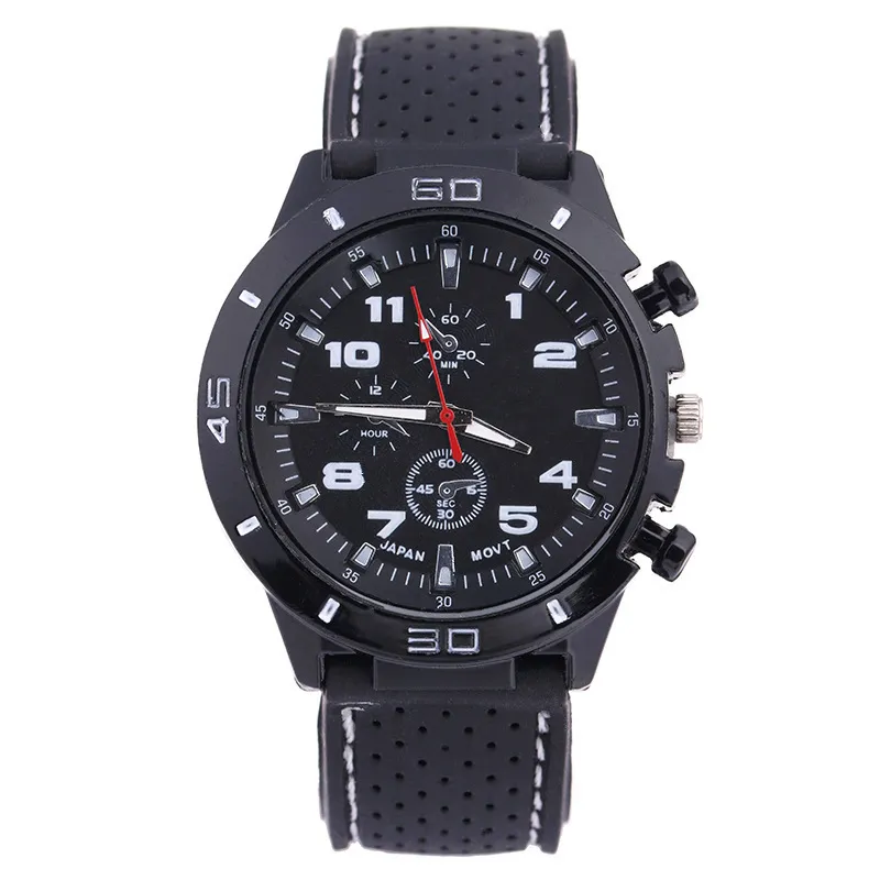 Men's Fashion Sports Watch with Silicone Strap - Casual Quartz Wristwatch for Students, Wholesale Available on Piazam showcase 1