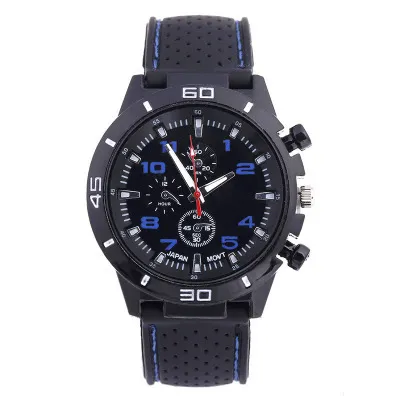 Men's Fashion Sports Watch with Silicone Strap - Casual Quartz Wristwatch for Students, Wholesale Available on Piazam thumbnail 5