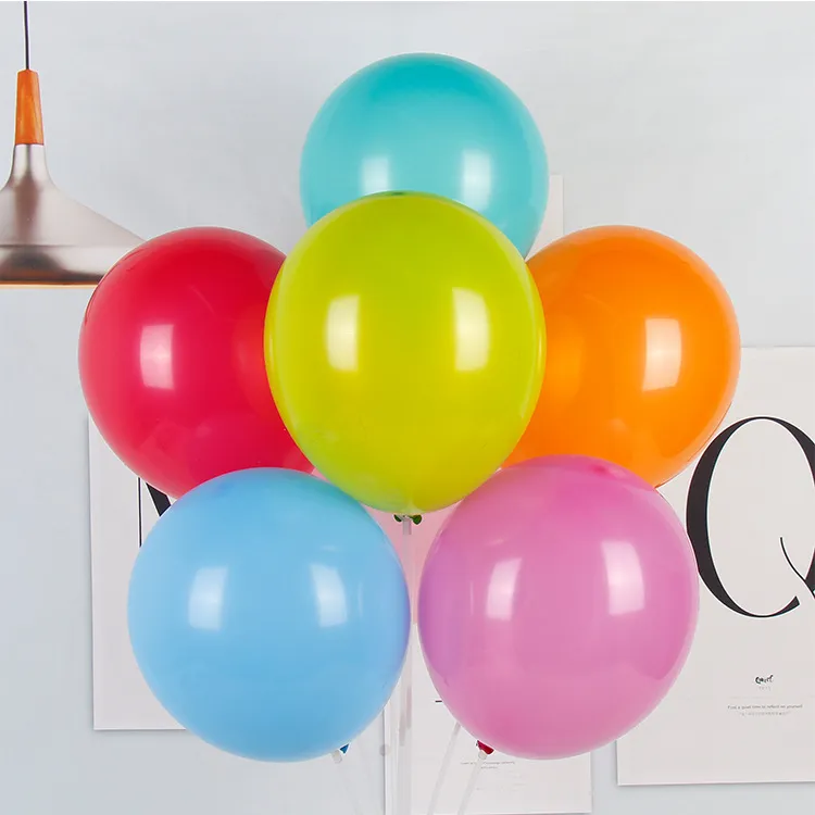 10-Inch Matte Balloons for Birthday Parties, Wedding Decorations, and Event Supplies - Thick Latex Balloons for Room Decor - Wholesale Bulk Pack thumbnail 3